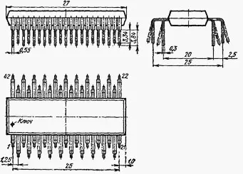 КР1801ВП1-034 микросхема фото 2