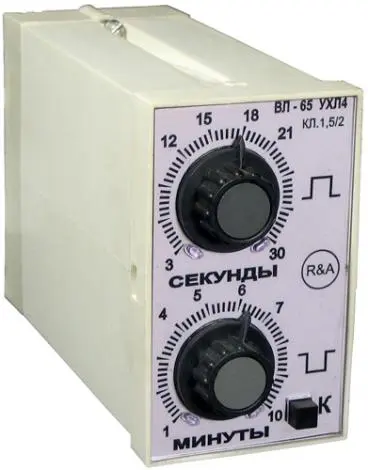 ВЛ-65 0.3-3/1-10сек 220В фото 3