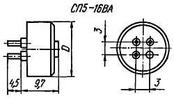 СП5-16ВА 0.25Вт 33 фото 3
